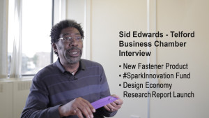 Sid Edwards - RipSeam Fastener Systems at Telford Business Chamber Interview